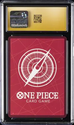 2022 ONE PIECE 25TH ANNIVERSARY JP MANGA ALT ART #OP01-001 RORONOA ZORO CGC 10 - Image 2