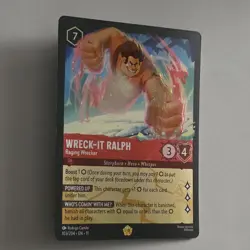 Disney Lorcana Wreck-It Ralph Raging Wrecker Cold Foil - Image 1