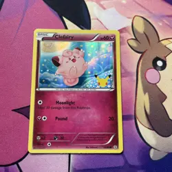 Pokemon Card | Clefairy 50/83 Generations 20th Anniversary Promo Holo 2016 - Image 2