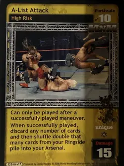 MNM WWE WWF Raw Deal TCG CCG Superstar Specific Card Lot NM - Image 3