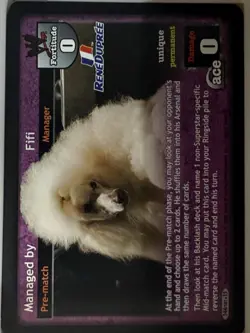 Rene Dupree Superstar Cards WWE WWF Raw Deal CCG TCG NM - Image 2