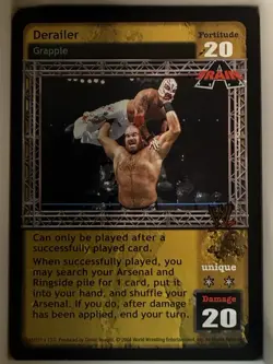 A-Train Superstar Cards WWF WWE Raw Deal CCG TCG Lot of 5 - Image 4