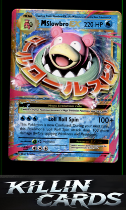 M Slowbro EX 27/108 Pokemon Ultra Rare XY - Evolutions Card NM - Image 1
