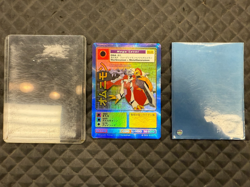 Omnimon OM-01 HOLO FOIL DIGIMON CARD TCG CCG 2000 Bandai - Image 1