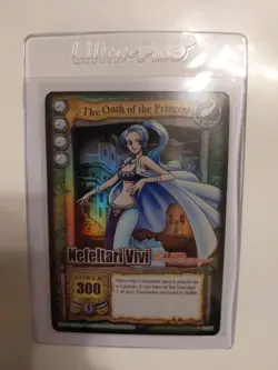 Bandai One Piece CCG Card Nefeltari Vivi The Oath Of The Princess Holo - Image 1