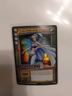 Bandai One Piece CCG Card Nefeltari Vivi The Oath Of The Princess Holo - Image 2