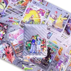 Foil Multi-Color Pack 55 Card TCG GX Vmax GX Card Charizard Rare Pokemon Card - Image 5