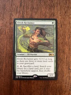 Elvish Reclaimer Core Set 2020 Regular Card NM Magic MTG - Image 1