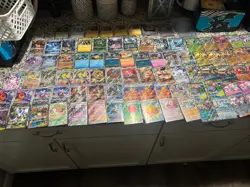 Pokemon TCG 133 card lot - Image 1