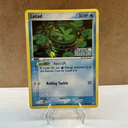 Lotad 55/100 Reverse Holo Stamped EX Crystal Guardians Pokemon Card - Image 1