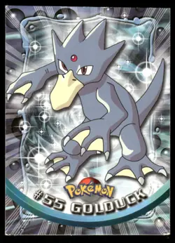 Pokemon Cards Golduck #55 Topps Trading Cards Series 1 MP *1 - Image 1
