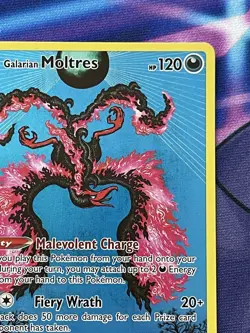 Galarian Moltres SWSH284 Sword & Shield Black Star Promo Pokemon TCG Card NM - Image 3