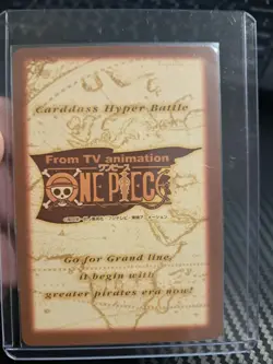 BANDAI One Piece Hyper Battle C225 ZORO HOLO FOIL SCARCE EARLY CARD VINTAGE TCG - Image 2