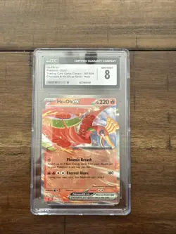 Pokemon Ho-Oh EX 007/034 Ultra Rare Card English Edition - Image 1
