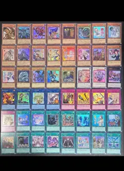 Yugioh Stamp Edition Secret Rare Complete 48 Types Card Set Japanese KONAMI - Image 1