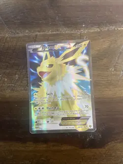 Pokemon TCG XY Generations Jolteon EX Full Art 28a/83 Ultra Rare Holo Card - Image 1