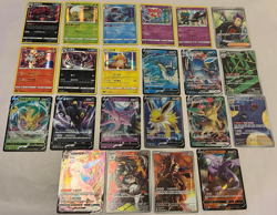 Lot of x22 Korean Pokemon Cards Umbreon, Leafeon, Jolteon, Glaceon, Full Arts++ - Image 1