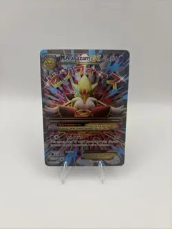 Pokemon TCG Fates Collide Alakazam EX Full Art Ultra Rare Card 118/124 - Image 1