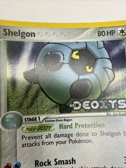 Shelgon 45/107 EX Deoxys Reverse Holo Uncommon Stamped Pokemon Card - Image 5