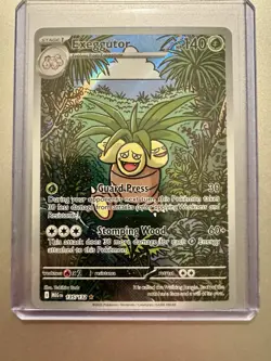 Pokemon TCG Exeggutor Full Art Holo Me01 Mega Evolution 135/132 Card Stock - Image 1