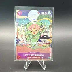 One Piece Tony Tony.Chopper ST09-006 Character Card 1000 HP Bandai - Image 1