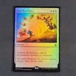 MTG Card - 1x End Hostilities - Khans of Tarkir - NM Foil - Magic The Gathering - Image 5