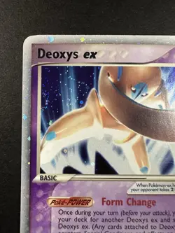 Pokemon TCG Deoxys EX Deoxys Holo Rare Card 2005 99/107 NM/LP - Image 3