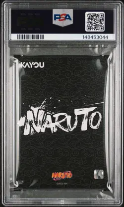 2025 KAYOU NARUTO SMRITI COLLECTIBLE CARD #001L5 YASHAMARU PSA 10 - Image 2