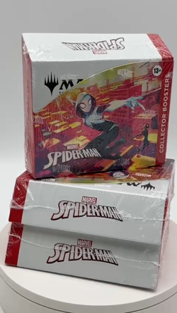Lot of (3) Magic The Gathering Marvel MTG Spiderman Collector Boosters SEALED - Image 2