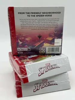 Lot of (3) Magic The Gathering Marvel MTG Spiderman Collector Boosters SEALED - Image 3