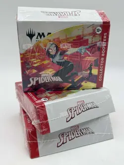 Lot of (3) Magic The Gathering Marvel Spiderman Collector Boosters SEALED - Image 1