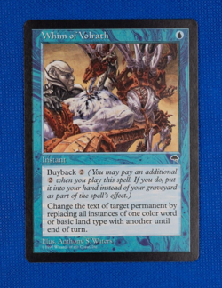 MTG Whim of Volrath - Tempest - Magic the Gathering Vintage - Image 1