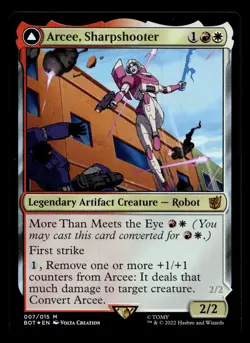 Arcee, Sharpshooter 7 Foil M Universes Beyond: Transformers - Image 1