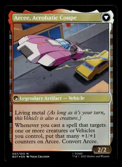 Arcee, Sharpshooter 7 Foil M Universes Beyond: Transformers - Image 2