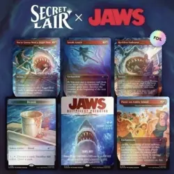 Secret Lair JAWS FOIL MtG New Sealed 2025 Terror of Amity Island Sneak Attack - Image 3