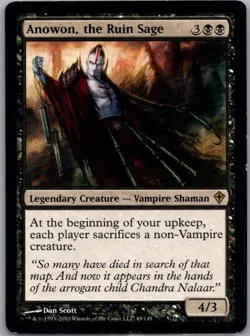 Anowon, the Ruin Sage R Worldwake 49 LP - Image 1