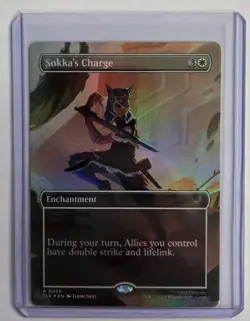 Sokka's Charge (Borderless) Avatar: The Last Airbender: Eternal-Legal Foil NM - Image 1