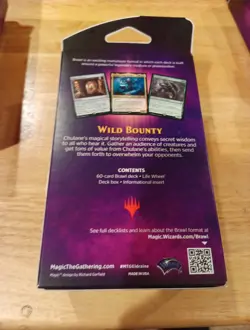 Magic the Gathering: Throne of Eldraine Brawl Deck Wild Bounty New Sealed MTG - Image 2