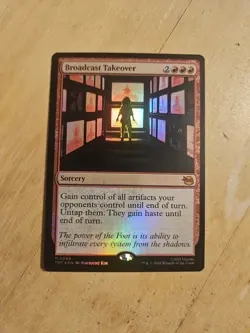 Broadcast Takeover Teenage Mutant Ninja Turtles Foil - Image 1