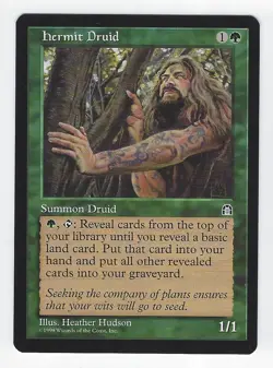 Hermit Druid MTG: Stronghold Rare - Image 1