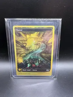 Forest - FIRST (1ST) PLACE FULL ART FOIL - Aetherdrift DFT - 0511 - MtG Magic - Image 1