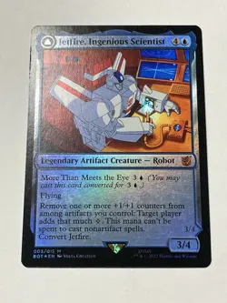Jetfire, Ingenious Scientist Universes Beyond: Transformers Foil - Image 1