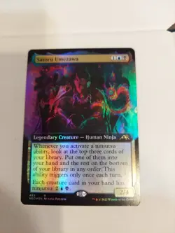 Satoru Umezawa (Extended Art) Kamigawa: Neon Dynasty Foil - Image 1