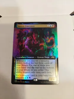 Satoru Umezawa (Extended Art) Kamigawa: Neon Dynasty Foil - Image 2