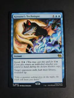 Kitsune's Technique Rare MTG Ninja Turtles - Image 1