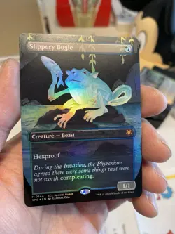 Slippery Bogle (Borderless) - 144 - SPG - NM - Foil - Image 2