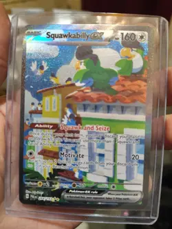 Pokemon Squawkabilly ex 264/193 Sv02: Paldea Evolved Special Illustration - Image 1