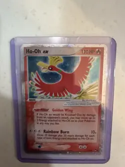 Ho-Oh EX 017/017 POP Series 3 Ultra Rare Holo Basic Pokemon HP 110 - Image 1