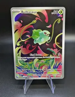 Pokemon Bulbasaur Illustration Rare Holo Me01: Mega Evolution 133/132 English - Image 1