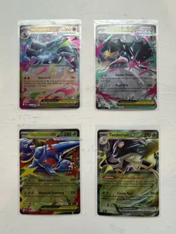 Lot of 8 Ex Cards Pokemon Scarlet & Violet + Mega Series NM - Image 4